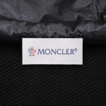 モンクレール MONCLER ダウン切り替え スウェットパーカ ブラック レディース 8g00020 809dh 999