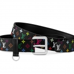 ルイヴィトン後払い LV × TM ベルト･LV D-リング 黒 白 M8981U M8982U