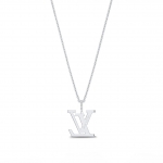 ルイヴィトン代引 ペンダント LV XL レインボー Q93897