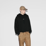 GUCCI コットンジャージー フーデッド スウェットシャツ 788090 XJGJ7 1043