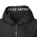 モンクレール激安 MONCLER ウィンドブレーカー レインジャケット ブラック メンズ junichi 1a00175 68352 999