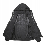 モンクレール激安 MONCLER ウィンドブレーカー レインジャケット ブラック メンズ junichi 1a00175 68352 999