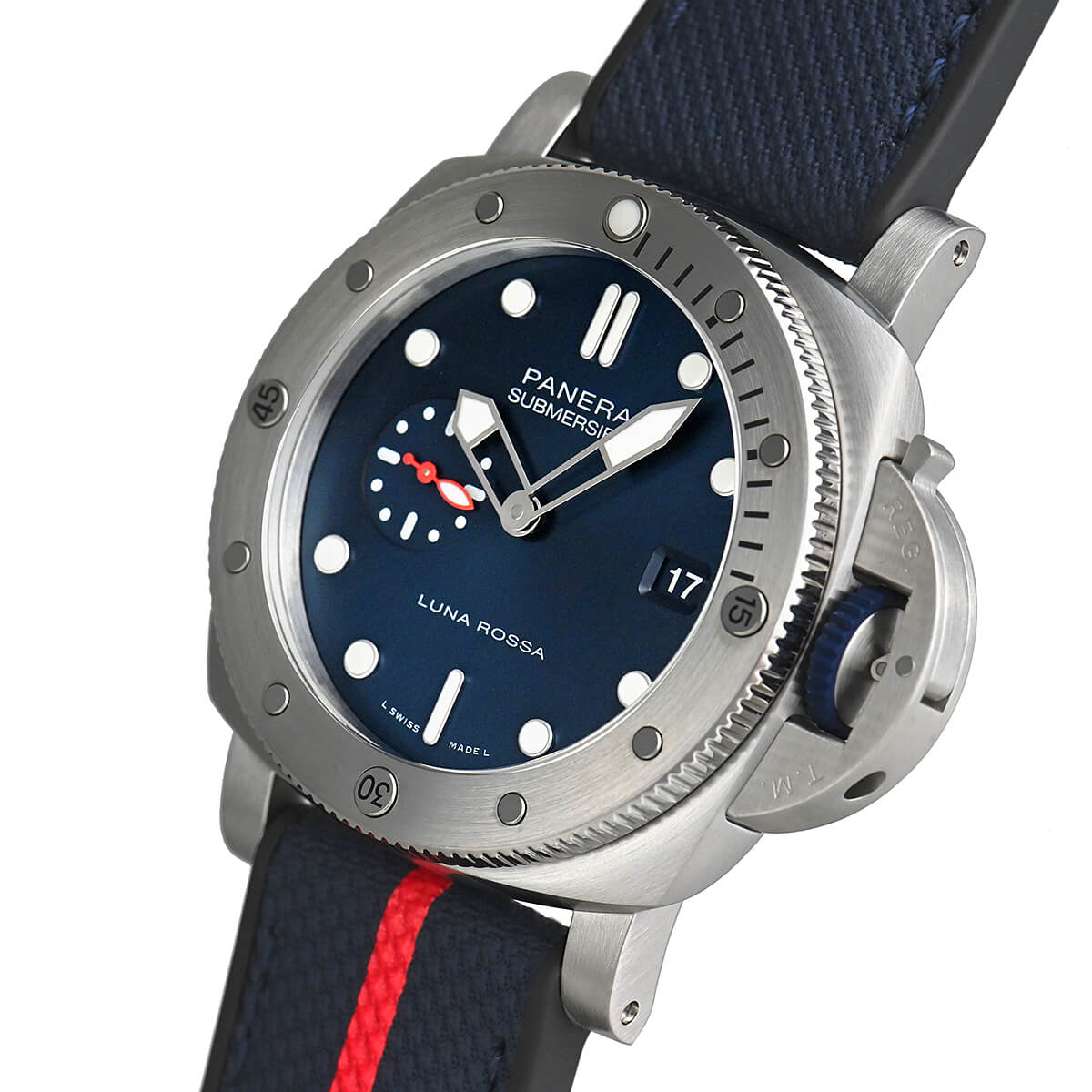 パネライ サブマーシブル クアランタクアトロ ルナ･ロッサ ブティック限定  自動巻き メンズ PAM01391