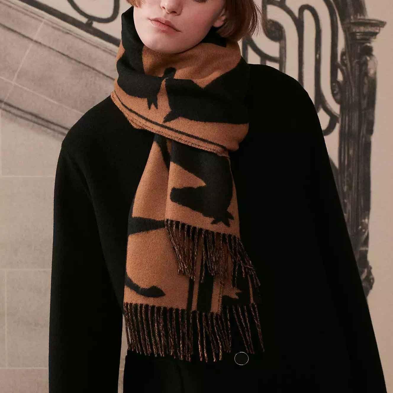 エルメス代引  ヘッド トゥ テール スカーフ カシミヤ H259141S 03