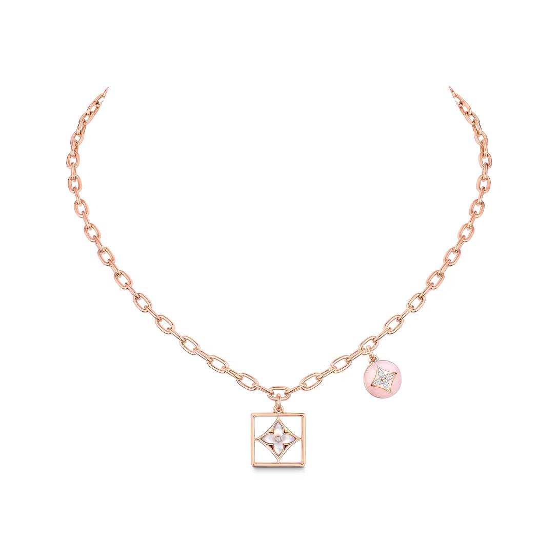 ルイヴィトン  ネックレス チェーン カラー ブロッサム Q94465
