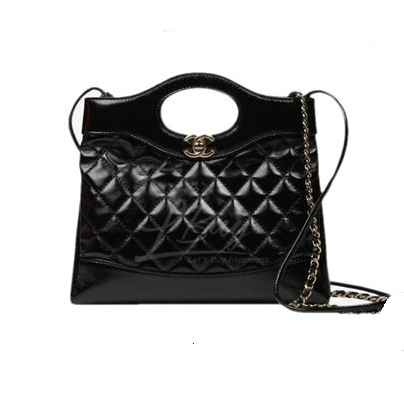 シャネル CHANEL 31 ミニショッピングバッグ ブラック AS4133 B03880 94305