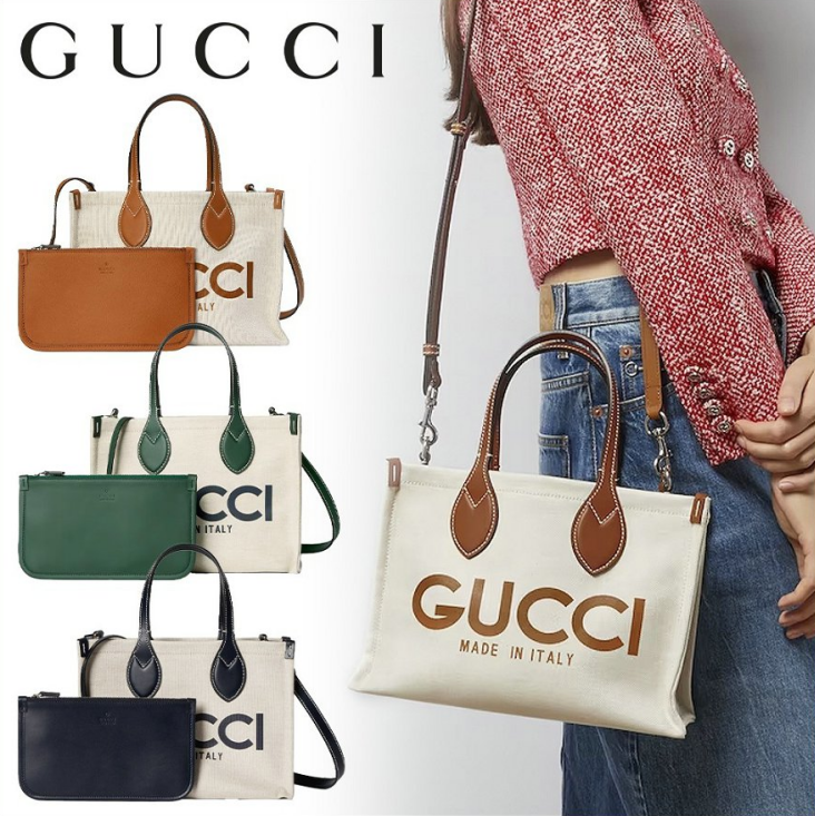 グッチ GUCCI プリント ミニ トートバッグ 772144 FACVW