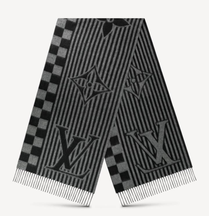 ルイヴィトン Louis Vuitton×エシャルプ・LVグラフィカルマフラー M00498 M00497