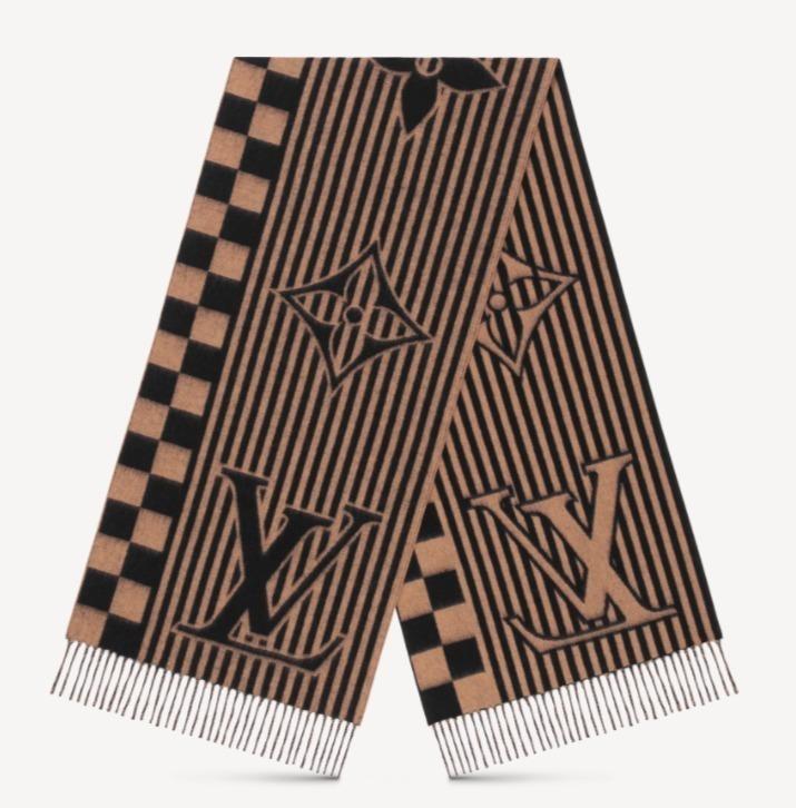 ルイヴィトン Louis Vuitton×エシャルプ・LVグラフィカルマフラー M00498 M00497