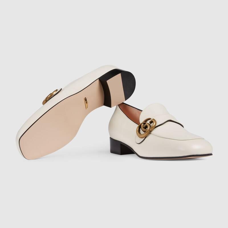 GUCCI グッチ ダブルG付き ウィメンズ ローファー 602496 C9D00 9022