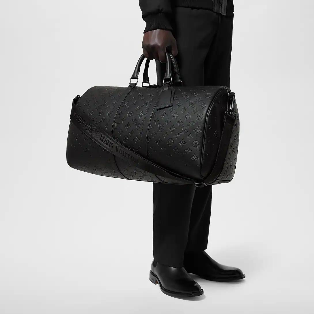 Louis Vuitton キーポル バンドリエール 50 ボストンバッグ M44810