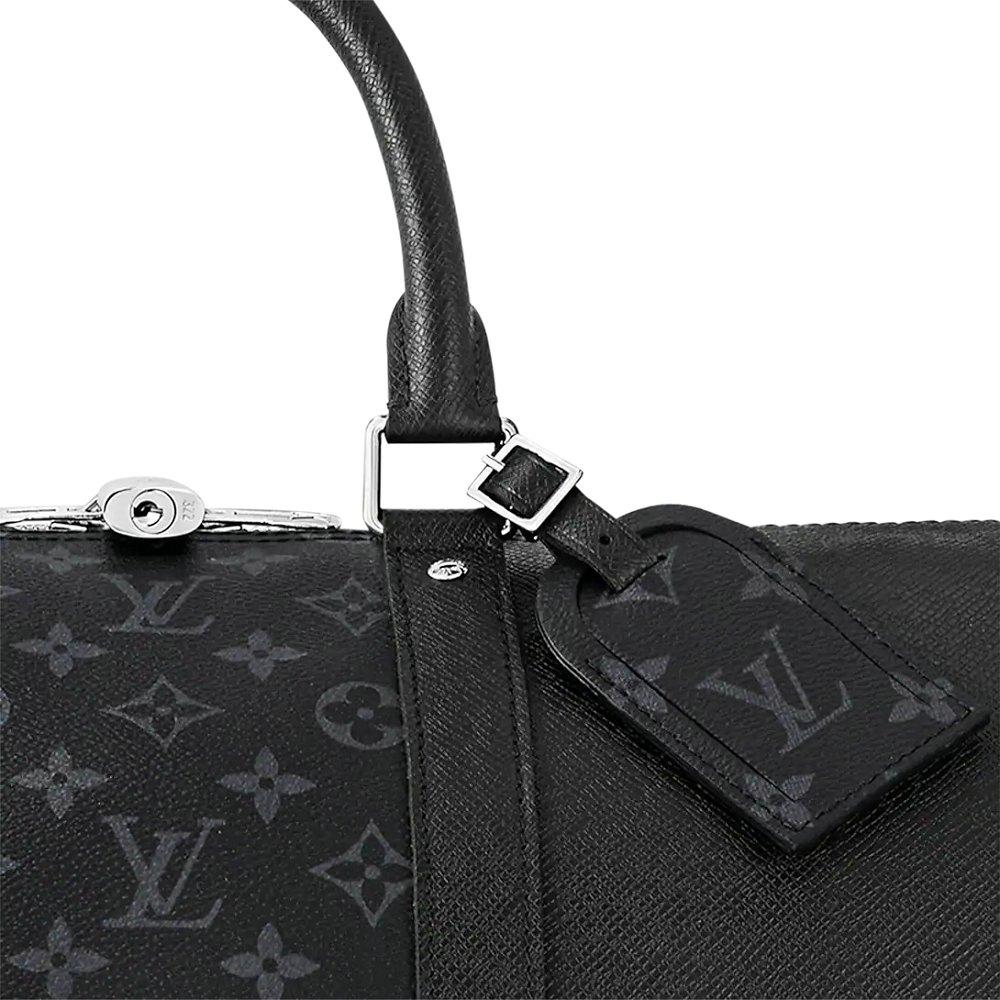 LOUIS VUITTON キーポル バンドリエール 50 タイガ レザー ボストンバッグ M53763 M53766