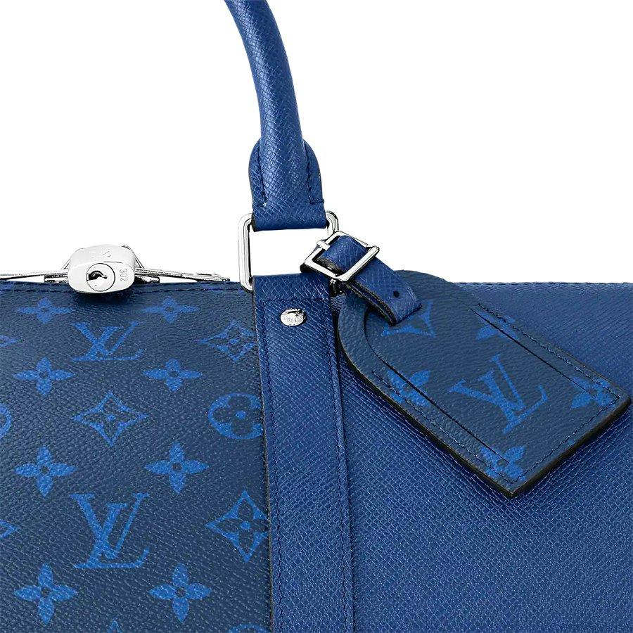 LOUIS VUITTON キーポル バンドリエール 50 タイガ レザー ボストンバッグ M53763 M53766