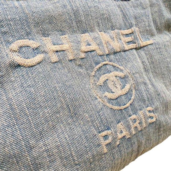 シャネルバッグ レディース CHANEL ドーヴィル スモールショッピング デニムブルー AS3257 B10675 NN494