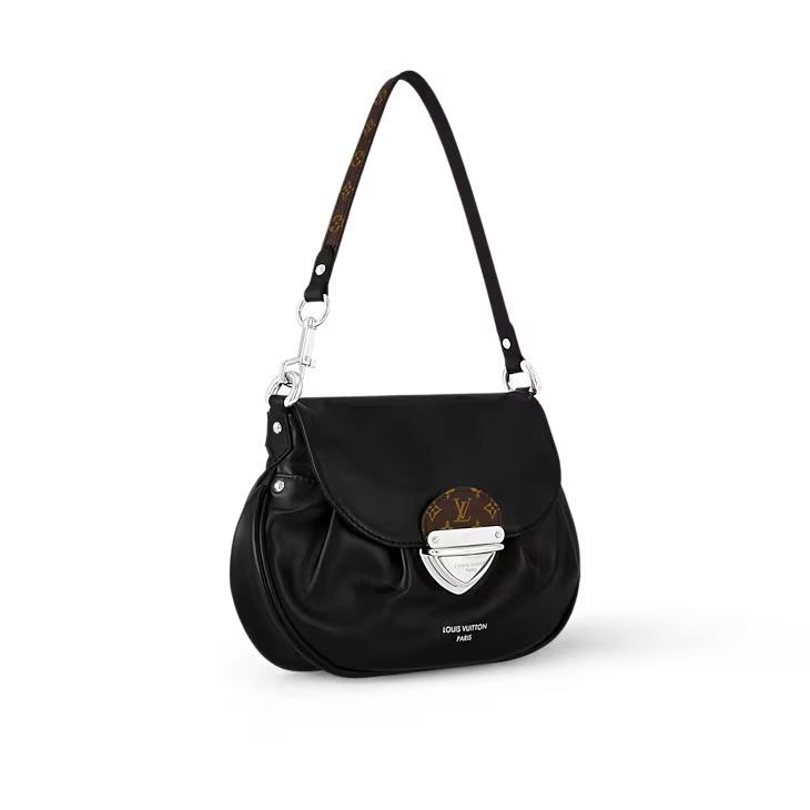 LOUIS VUITTON サンセット ショルダーバッグ ラムレザー レディース M12192