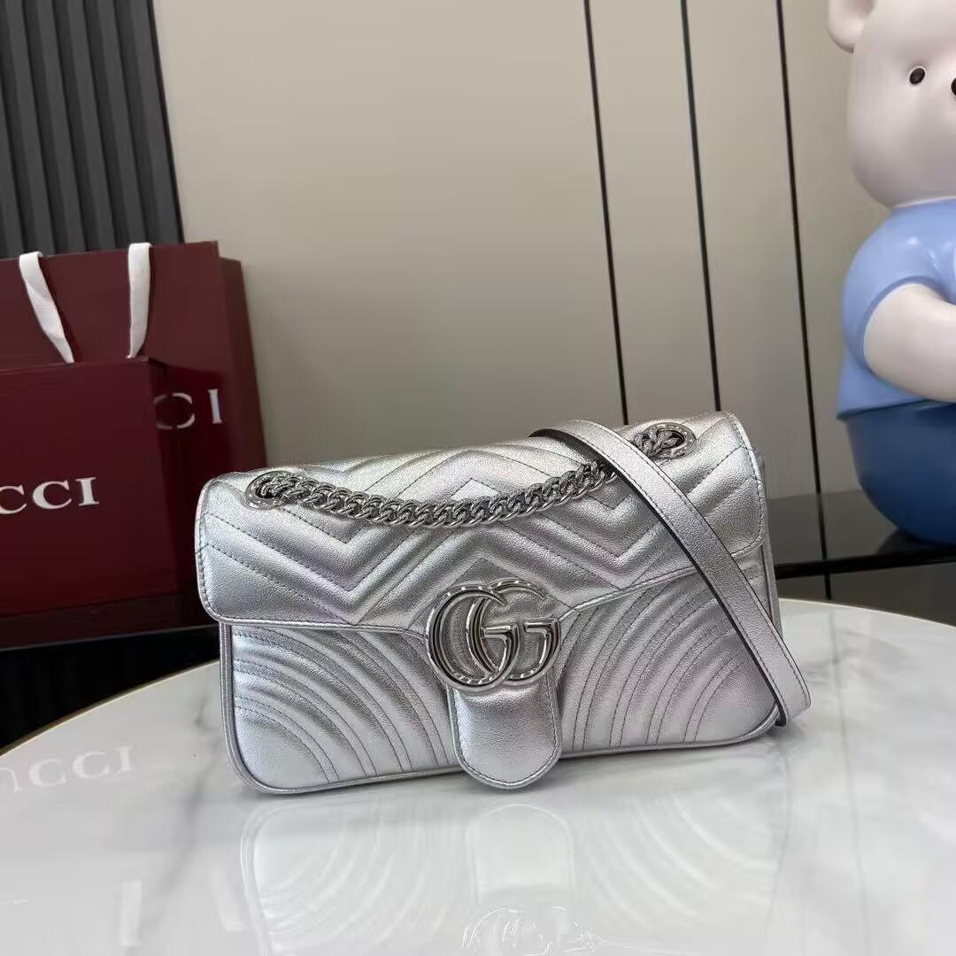 グッチ GGマーモント スモール ショルダーバッグ  ‎443497 AAESN 