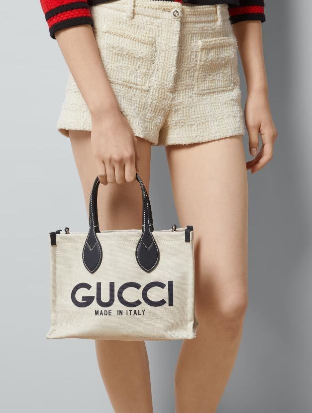 グッチ GUCCI プリント ミニ トートバッグ 772144 FACVW