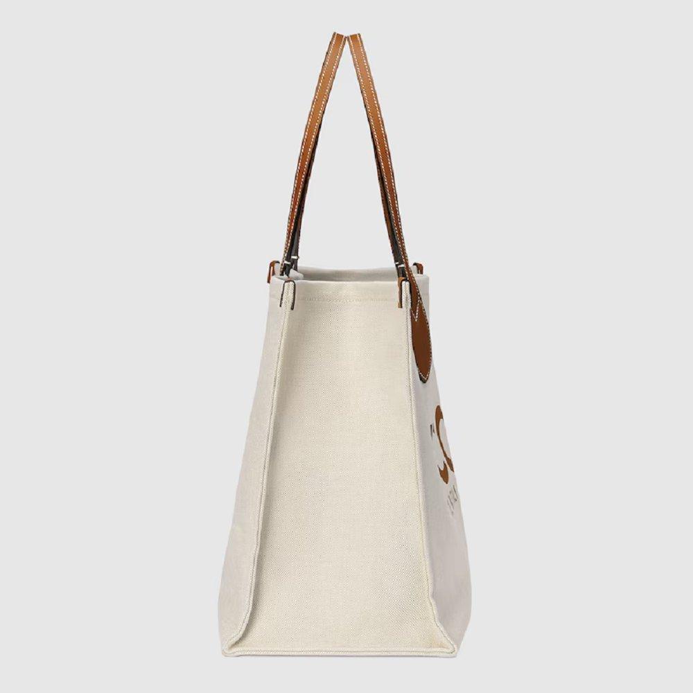 グッチ後払い GUCCI プリント ラージ トートバッグ 772177 FACUL