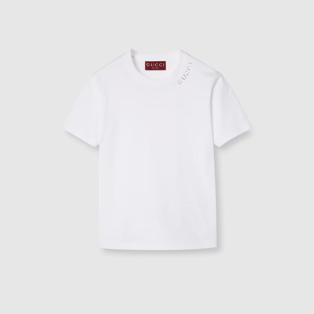 グッチ ライトコットンジャージー Tシャツ 787299 XJGME