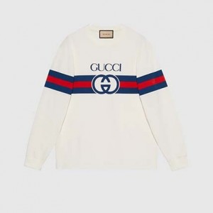 グッチ インターロッキングG コットン Tシャツ 581903 XJET2 9095