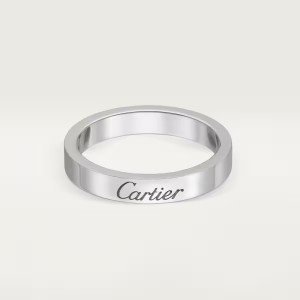 カルティエ C ドゥ カルティエ ウェディング リング ホワイトゴールド B4054000