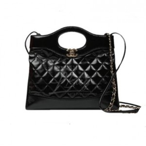 シャネル CHANEL 31 ミニショッピングバッグ ブラック AS4133 B03880 94305