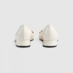 グッチ レザーフラットバレエシューズ ホースビット 645600 C9D00 9022