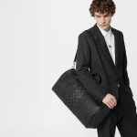 LOUIS VUITTON キーポル バンドリエール 50 タイガ レザー ボストンバッグ M53763 M53766