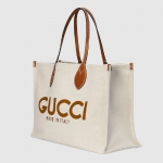 グッチ後払い GUCCI プリント ラージ トートバッグ 772177 FACUL