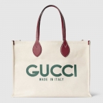 グッチ後払い GUCCI プリント ラージ トートバッグ 772177 FACUL