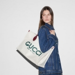 グッチ後払い GUCCI プリント ラージ トートバッグ 772177 FACUL