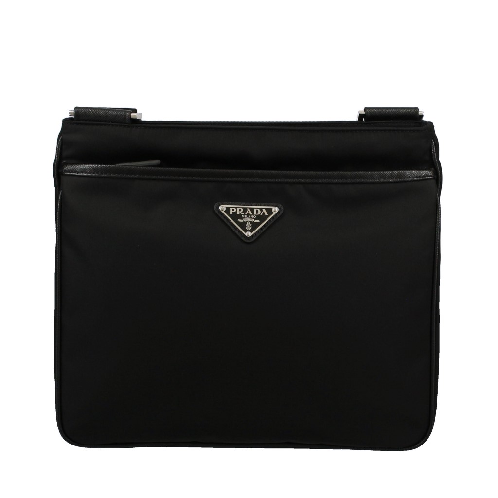 プラダバッグ メンズ Re Nylon xサフィアーノレザー ショルダーバッグ  ショルダーバッグ 2VH118 V XOO 2DMH F0002