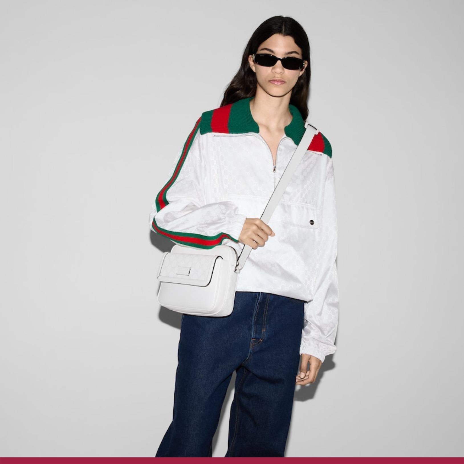 GUCCI タグ付き GG スモール クロスボディバッグ ショルダーバッグ 795464 FACU5