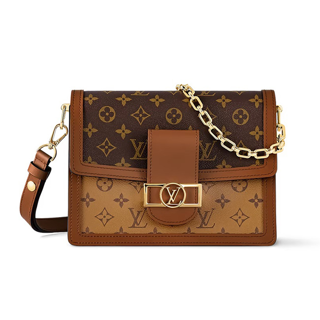 LOUIS VUITTON モノグラム×リバース ドーフィーヌ MM/MINI レディース M45958