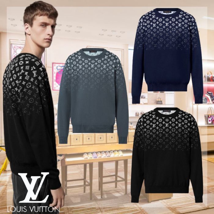 LOUIS VUITTON コットン クルーネック モノグラム 1AFAPO 1AFAQ0 1AFAPW