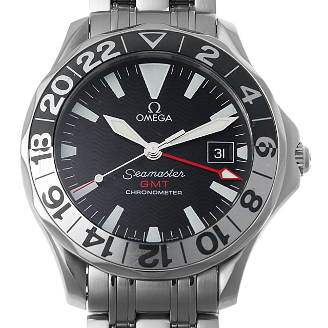 オメガ シーマスター300Ｍ GMT 50周年記念モデル メンズ 自動巻き 2534.50