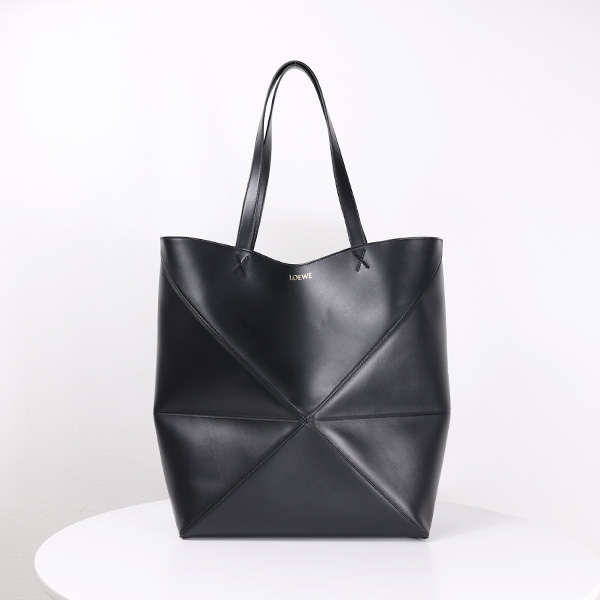 ロエベ PUZZLE TOTE LARGE トートバッグ パズルトート 鞄 折りたたみ レザー レディース B933Q18X01 1100