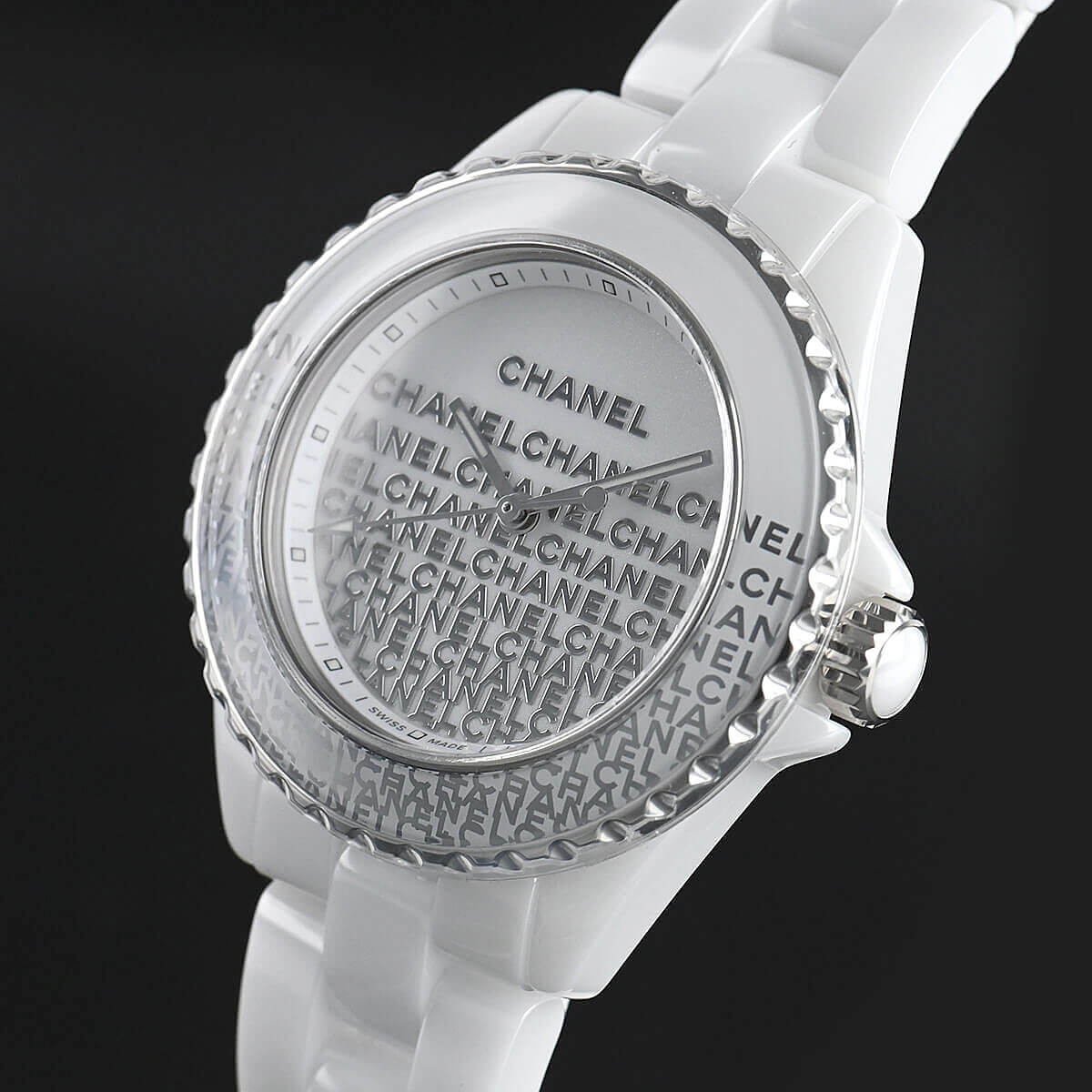 シャネル  J12 ウォンテッド ドゥ レディース シャネル 33MM  ホワイト H7419