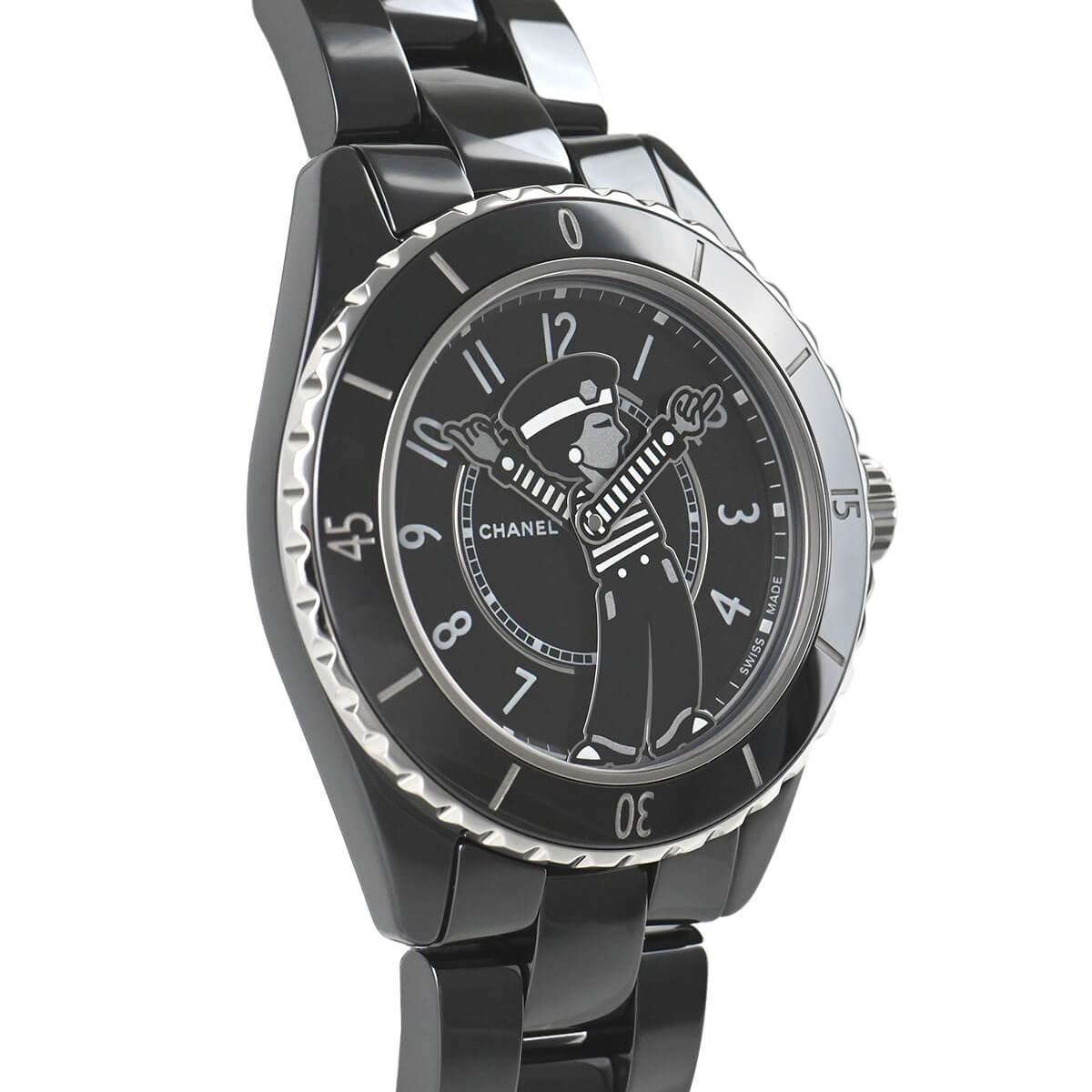 シャネル  マドモアゼル J12 ラ パウザ 38MM メンズ 自動巻き H7609