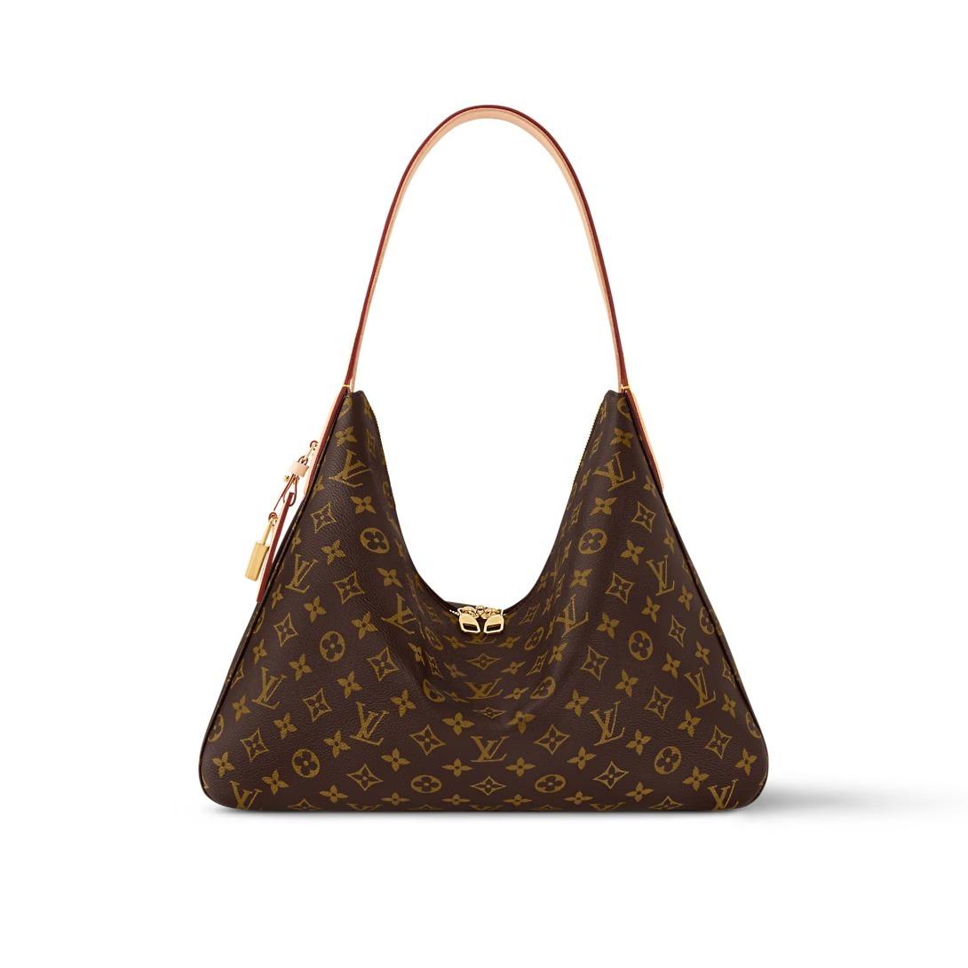 Louis Vuittonハンドバッグ スラウチィ PM/MM モノグラム M11952 M12098