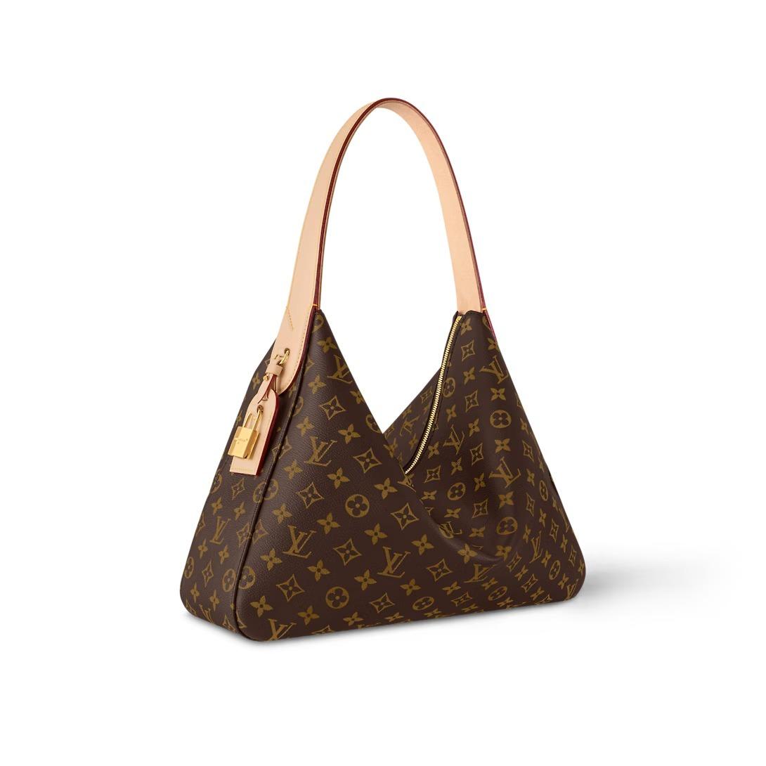 Louis Vuittonハンドバッグ スラウチィ PM/MM モノグラム M11952 M12098