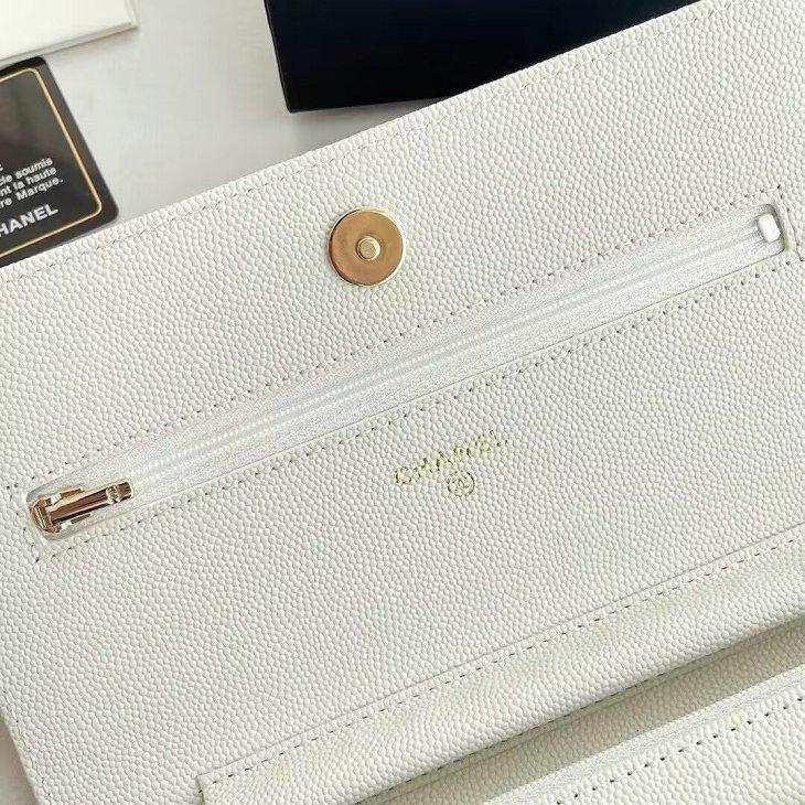 シャネル キャビアスキン チェーンウォレット ショルダーバッグ AP3310 B10707 10601