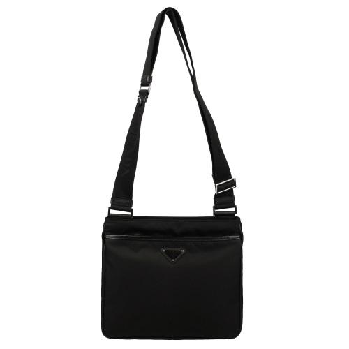 プラダバッグ メンズ Re Nylon xサフィアーノレザー ショルダーバッグ  ショルダーバッグ 2VH118 V XOO 2DMH F0002