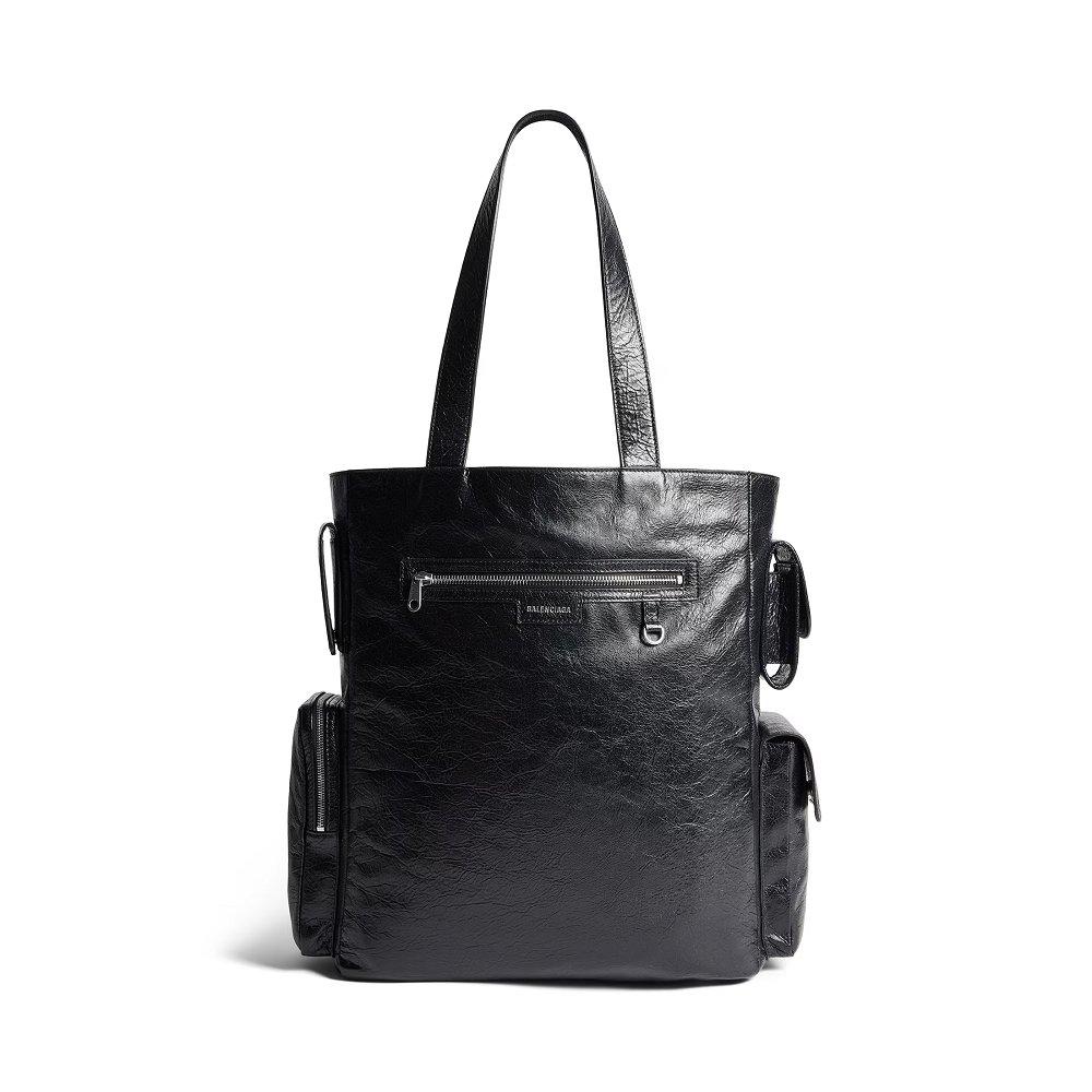 BALENCIAGA後払い SUPERBUSY トートバッグ アリーナラムスキン 785296210C81000