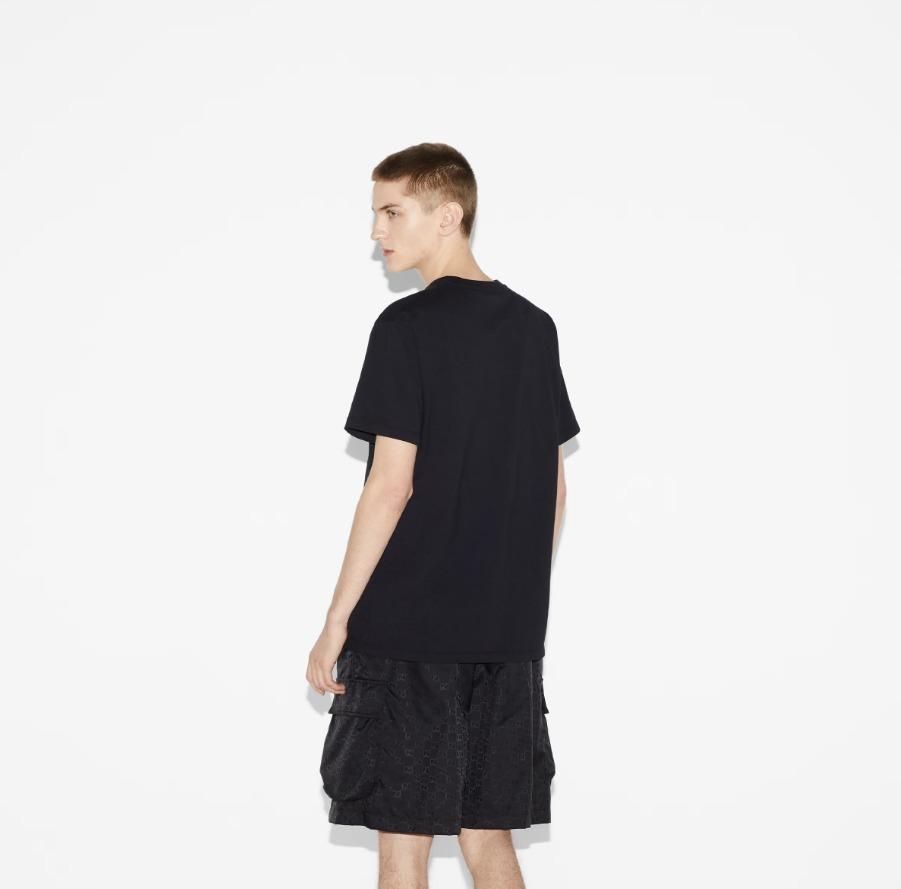 グッチ“GUCCI”プリント コットンジャージー Tシャツ 785345 XJGKJ 1070