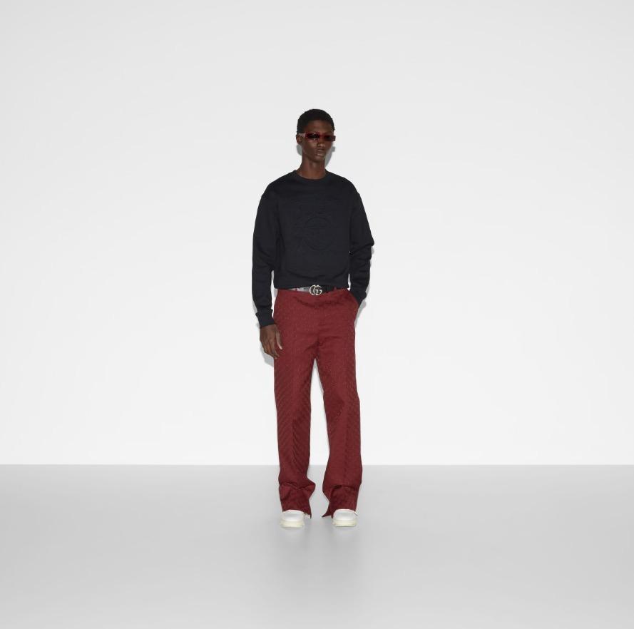 GUCCI代引 コットンジャージー スウェットシャツ 784413 XJGU5 1043