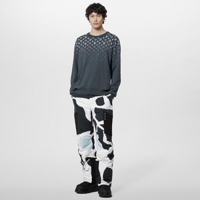LOUIS VUITTON コットン クルーネック モノグラム 1AFAPO 1AFAQ0 1AFAPW