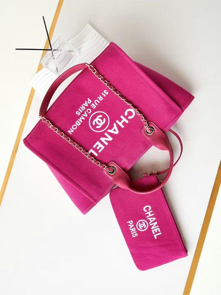 シャネル CHANEL トートバッグ レディース ローズレッド AS3257 B08029 NI013