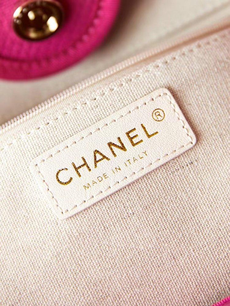 シャネル CHANEL トートバッグ レディース ローズレッド AS3257 B08029 NI013