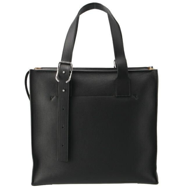 ロエベ BUCKLE ZIP TOTE トートバッグ バックルジッパー レザー メンズ B692K99X03 1100